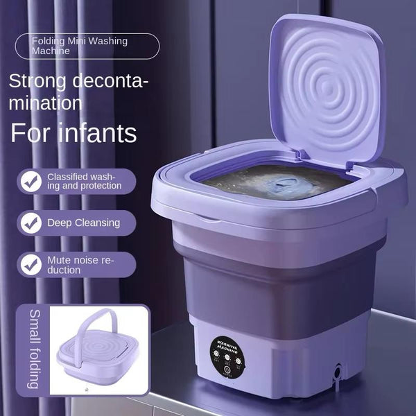 Portable Washing Machine – Compact & Efficient Mini Washer for Home & Travel